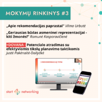 Mokymų rinkys #3