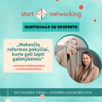 Susitikimas su ekspertu – Mokesčių reformos pokyčiai, kurie gali tapti galimybėmis