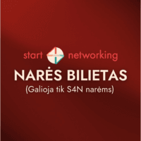 GALA VAKARO 2027 bilietas NARĖMS